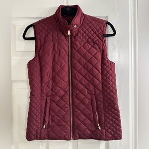 Quinn Small Burgundy vest